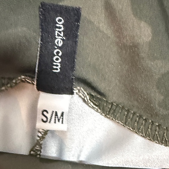 Onzie Olive Camo High-Waisted Leggings - Picture 3 of 4